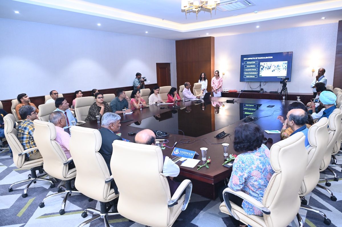 Conference full room view