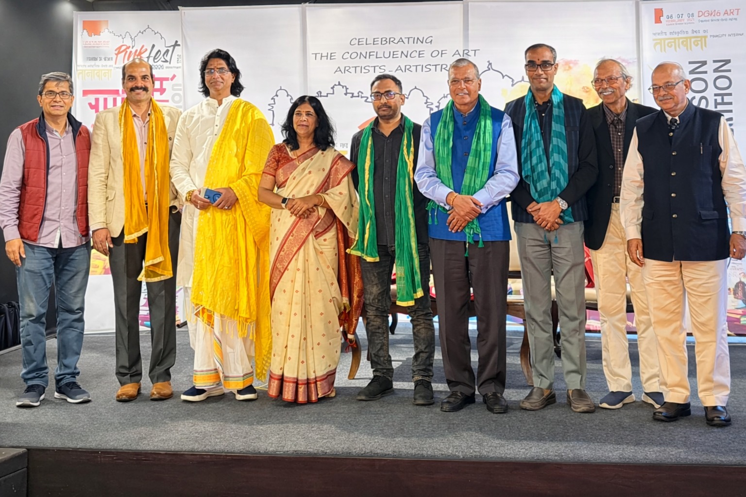 Pinkfest 2026 group on stage